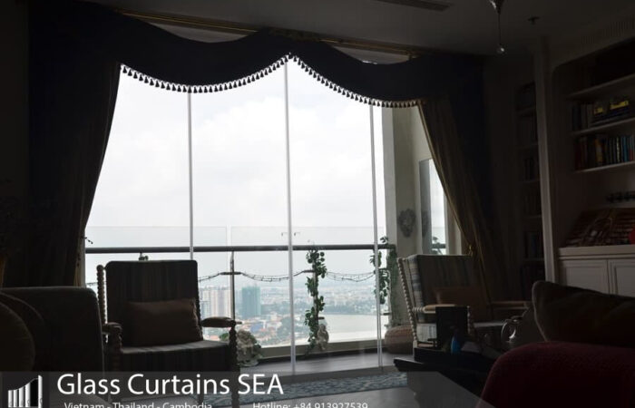 Top 10 mẫu cửa kính cường lực 4 cánh bền đẹp, cao cấp