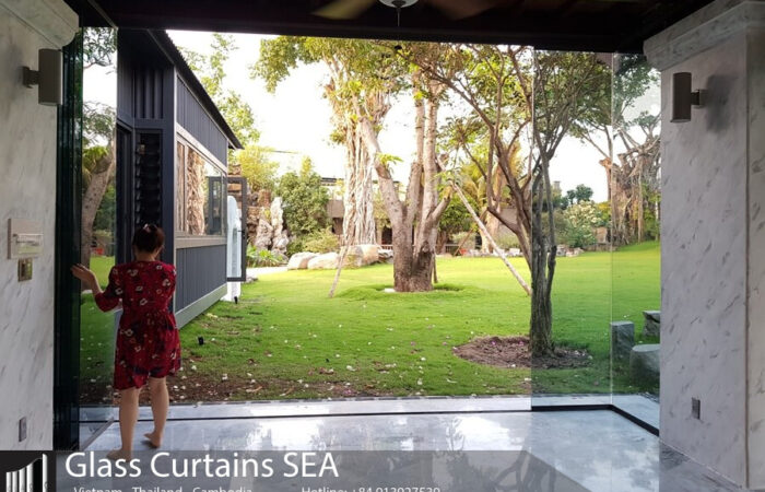 Gợi ý 10 mẫu cửa xếp trượt 5 cánh cho công trình