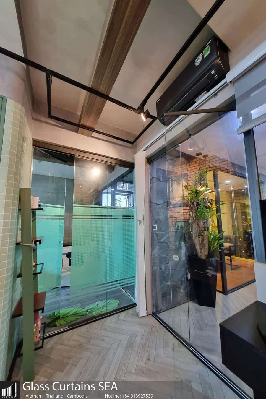 Công dụng của vách ngăn kính cho không gian sống Công dụng của vách ngăn kính cho không gian sống