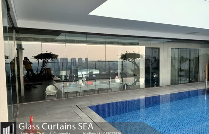 Tính năng chống tia UV của cửa kính không khung