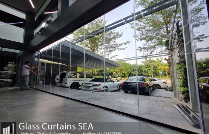 Độ bền trung bình của cửa kính không khung