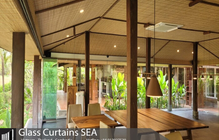 Lắp đặt cửa kính cường lực không khung tại Hà Nội