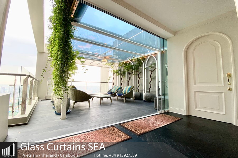 Trải nghiệm không gian tuyệt vời với cửa kính
