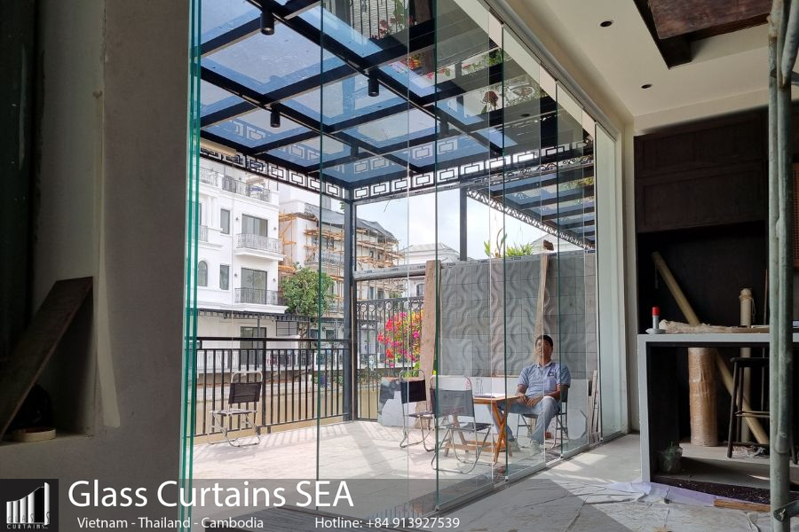 Cửa kính xếp trượt Sidelock